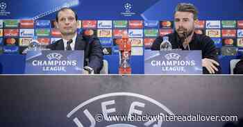 Report: Max Allegri wants Andrea Barzagli to be part of his coaching staff - Black & White & Read All Over