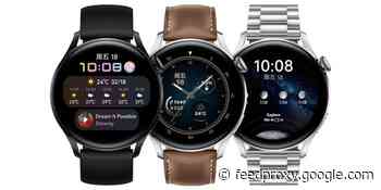 Huawei Watch 3 smartwatch unveiled