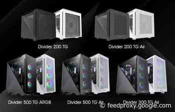 Thermaltake Divider PC case range expanded