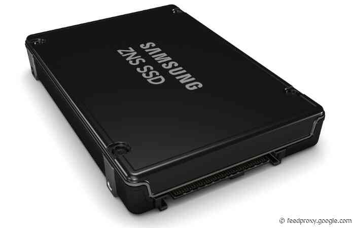 Samsung ZNS SSD features Zoned Namespace (ZNS) technology