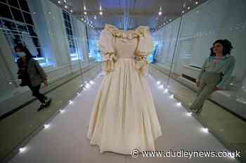 Diana's wedding dress goes on display in new exhibition - Dudley News