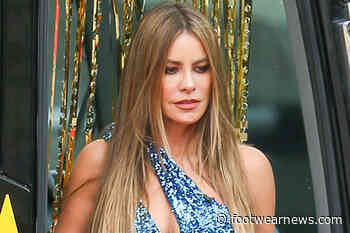 Sofia Vergara Is Ready for Summer in an Off-the-Shoulder $32 Sundress & a 2000s-Chic Chunky Necklace - Footwear News