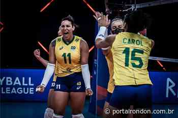 Brasil derrota Itália pela Liga das Nações de vôlei - Portal Rondon