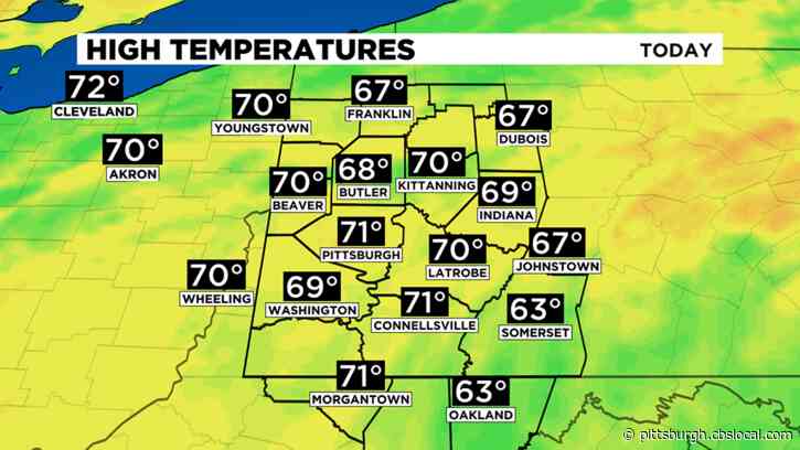 Pittsburgh Weather: Marginal Risk For Severe Weather On Thursday