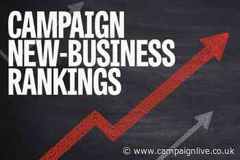 New-business rankings: 2 June 2021