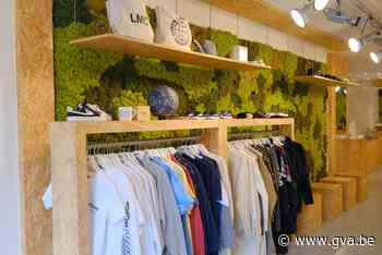 HET JUISTE ADRES. De wall of sneakers in Mol - Gazet van Antwerpen