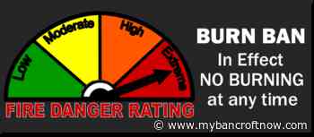 Haliburton County now under a total fire ban