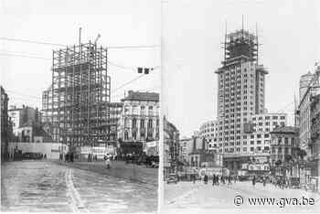 Fantastische foto's ontdekt: zo groeide de Boerentoren (Antwerpen) - Gazet van Antwerpen