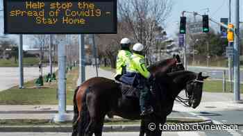 More than 1,500 charges laid in Toronto during stay-at-home order