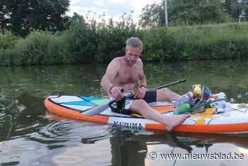 Triestig: sup-peddelaars moeten afvalberg ruimen Netekanaal