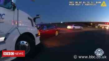 Utah girls aged 4 and 9 drive car to 'swim in the ocean'