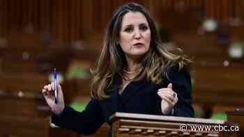 Freeland blasts Air Canada for paying $10M executive bonuses while receiving bailout