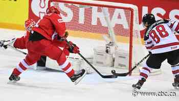 Mangiapane's OT winner helps Canada top Russia at world hockey championship