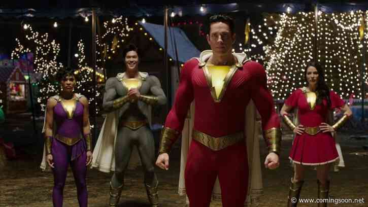 Shazam! Fury of the Gods Set Photos Show Zachary Levi in New Suit