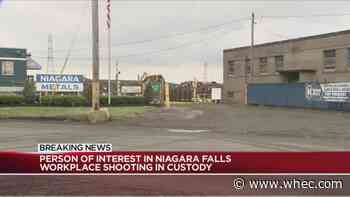 Person of interest in custody after workplace shooting in Niagara Falls