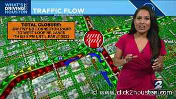 How to navigate through the 59/610 ramp closure in Houston - advice from KPRC 2 Traffic Expert Anavid Reyes - KPRC Click2Houston