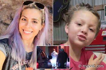 Girlfriend of missing Houston boy's father caught on video with bin - New York Post