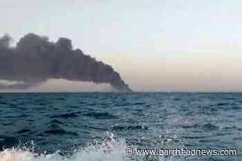 Iranian navy's largest warship sinks in Gulf of Oman - Barrhead News