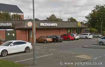 Over the limit soldier tried to order fast food from police officer - York Press
