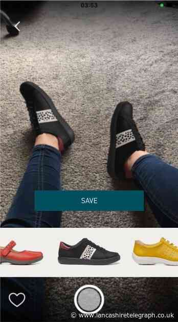 Hotter Shoes: Lancashire firm releases augmented reality shoes
