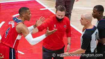 Scott Brooks Reacts to Russell Westbrook Saying He Should Stay as Wizards Coach - NBC4 Washington