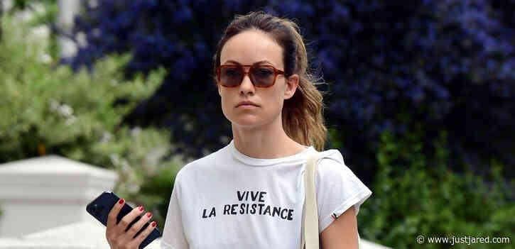 Olivia Wilde Heads Out for a Stroll in Sunny London