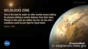 Goldilocks Zone – Exoplanet Exploration: Planets Beyond our Solar System - NASA Exoplanet Exploration and Discovery