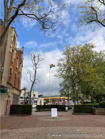 Rainbow flag raised in Richmond in support of Pride 2021