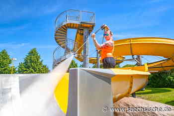 Freibad Riesa rüstet sich für Saisonstart - Sächsische.de