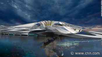 Architect plans to build luxury floating resort out of ocean plastic