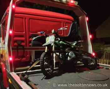 Off-road bike to be destroyed
