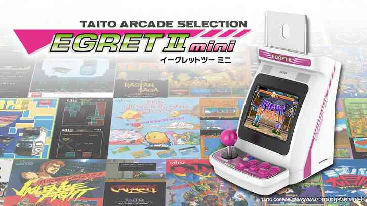 Taito Reveals EGRET II Mini Arcade System