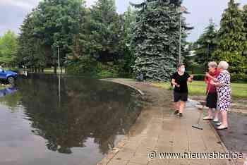 Wolkbreuk zet centrum van Herentals en Turnhout blank