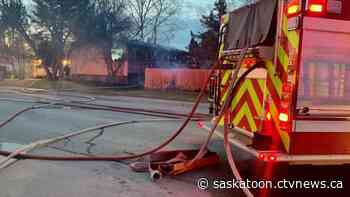 Fire department looking for civilians who rescued person in Saskatoon house fire