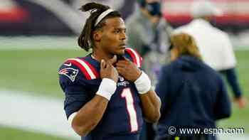 Cam's Pats prax cut short after hand examined