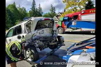 Mill Bay woman says it's a miracle no one injured in crash – Cowichan Valley Citizen - Cowichan Valley Citizen