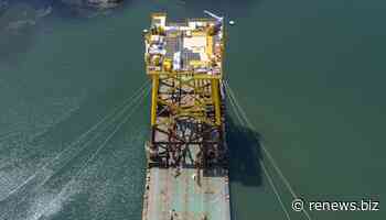 Italian fabricator loads out Saint-Nazaire jacket