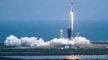 SpaceX launches tiny critters, solar panels to space station