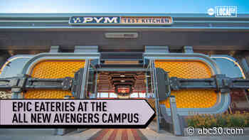 Check out the epic eateries at Avengers Campus