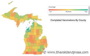More than a third of Michigan counties report no new coronavirus cases or deaths heading into the weekend - The Oakland Press