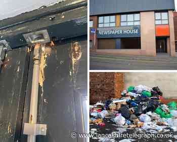 Blackburn: Newspaper House tenants on 'horrible conditions'