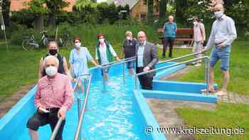 Stadt Sulingen eröffnet Wassertretanlage und tritt „Kneipp-Erbe“ an - kreiszeitung.de