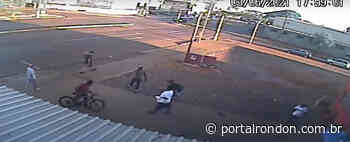 Câmeras de segurança flagram homem sendo esfaqueado em Cascavel - Portal Rondon