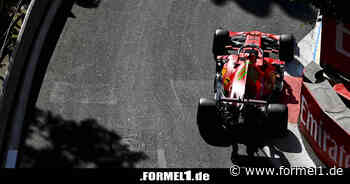 F1-Training Baku 2021: Max Verstappen crasht in Kurve 15 ...
