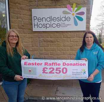 Bake and Make Girls create Easter raffle to raise £250 for Pendleside Hospice
