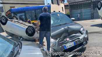 Carpi, incidente con feriti coinvolti tre veicoli - La Gazzetta di Modena