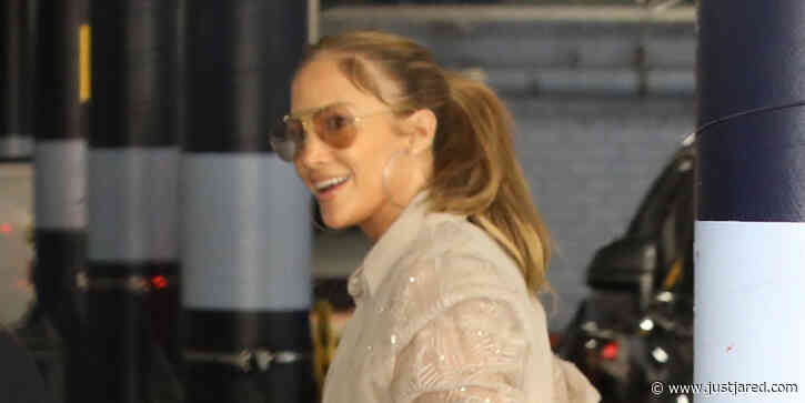 Jennifer Lopez's Summer Style Is On Point While Arriving For Business Meeting