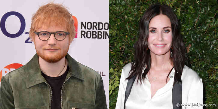 Ed Sheeran Teases New Single With Help From Courteney Cox - Listen Here!