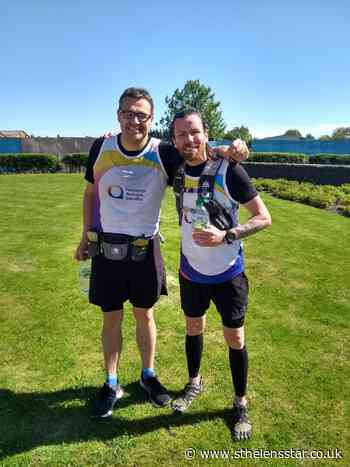 Friends brave high temperatures to tackle St Helens to Wigan virtual marathon - St Helens Star