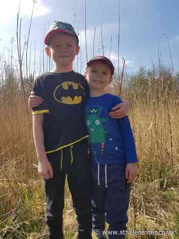 Young brothers walked 50k in May for charity - St Helens Star